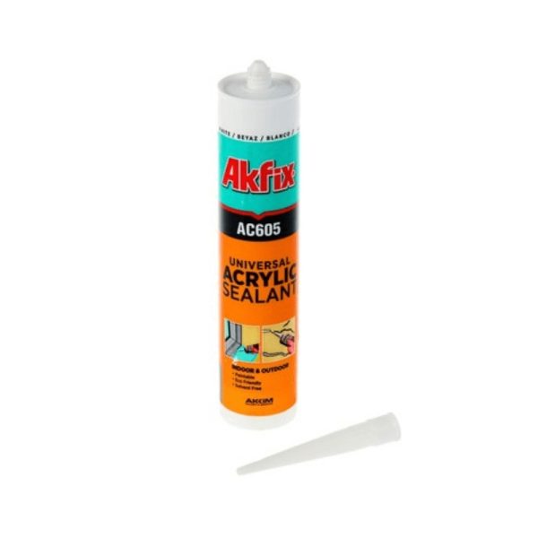 AKFIX AC605 AKRILNI SEALANT 310 ML BIJELI