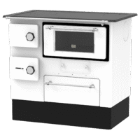 Koreqt ALFA-PLAM Štednjak ALFA REGULAR 46 ELEGANT, desni, bijeli 8606009932902_1